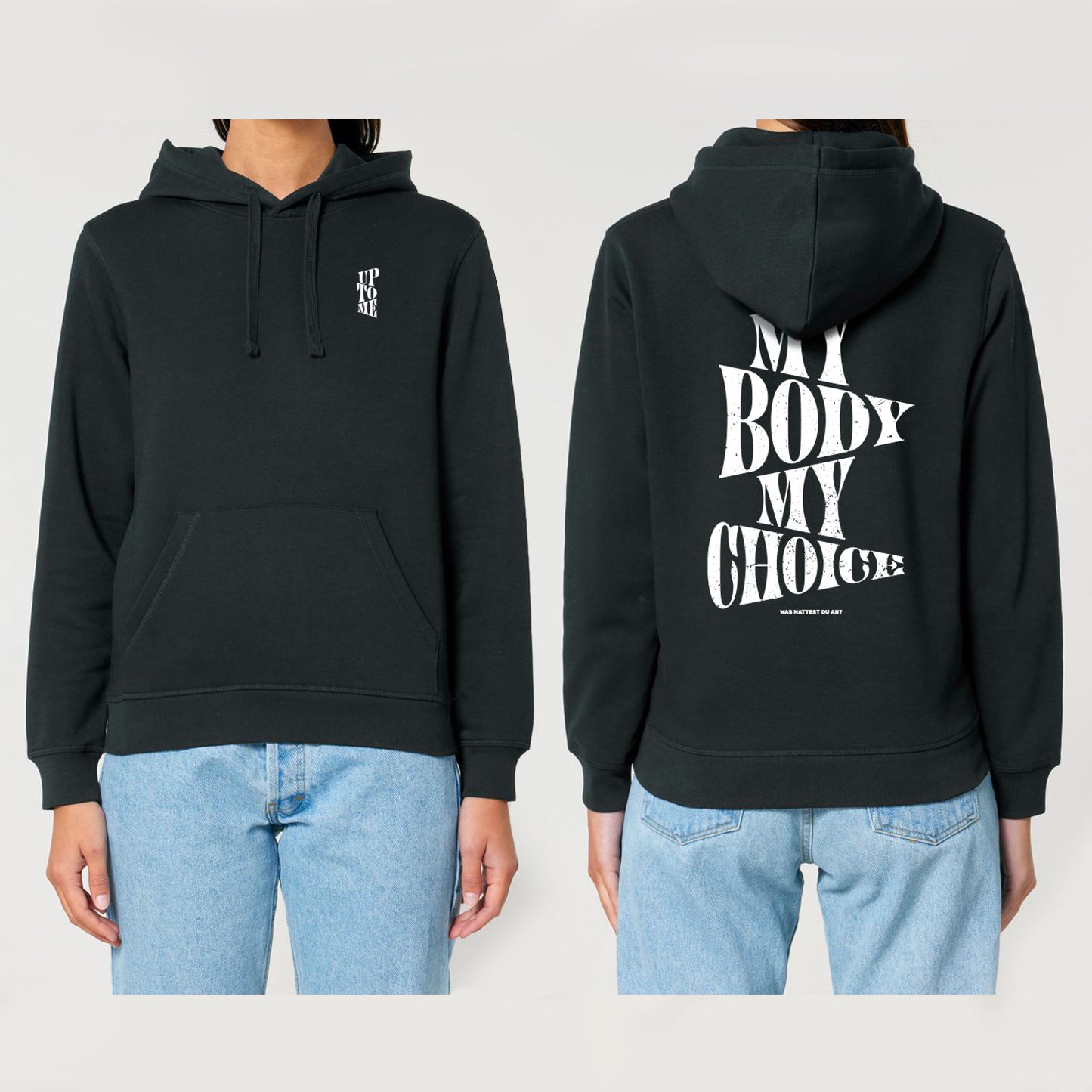 Hoodie "my body my choice"