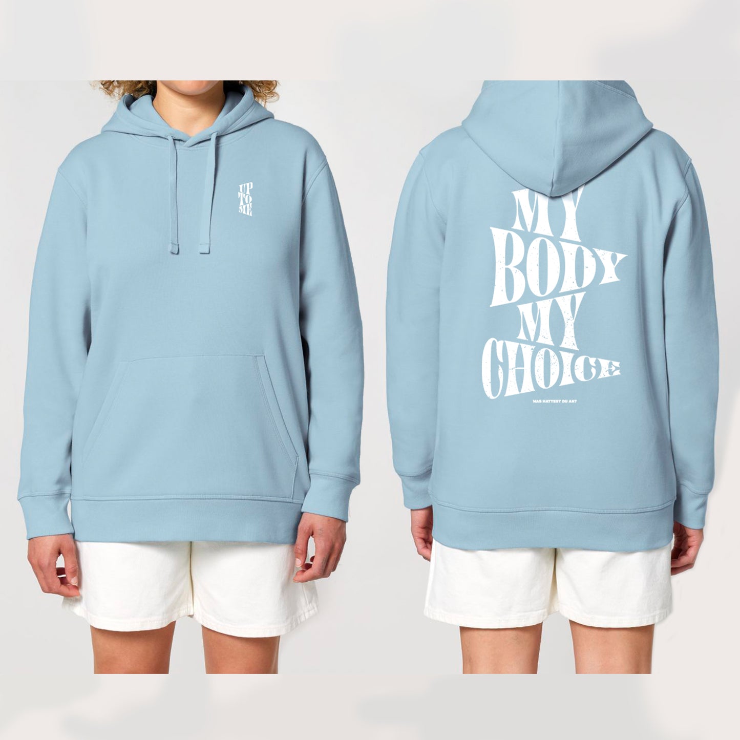 Hoodie "my body my choice"