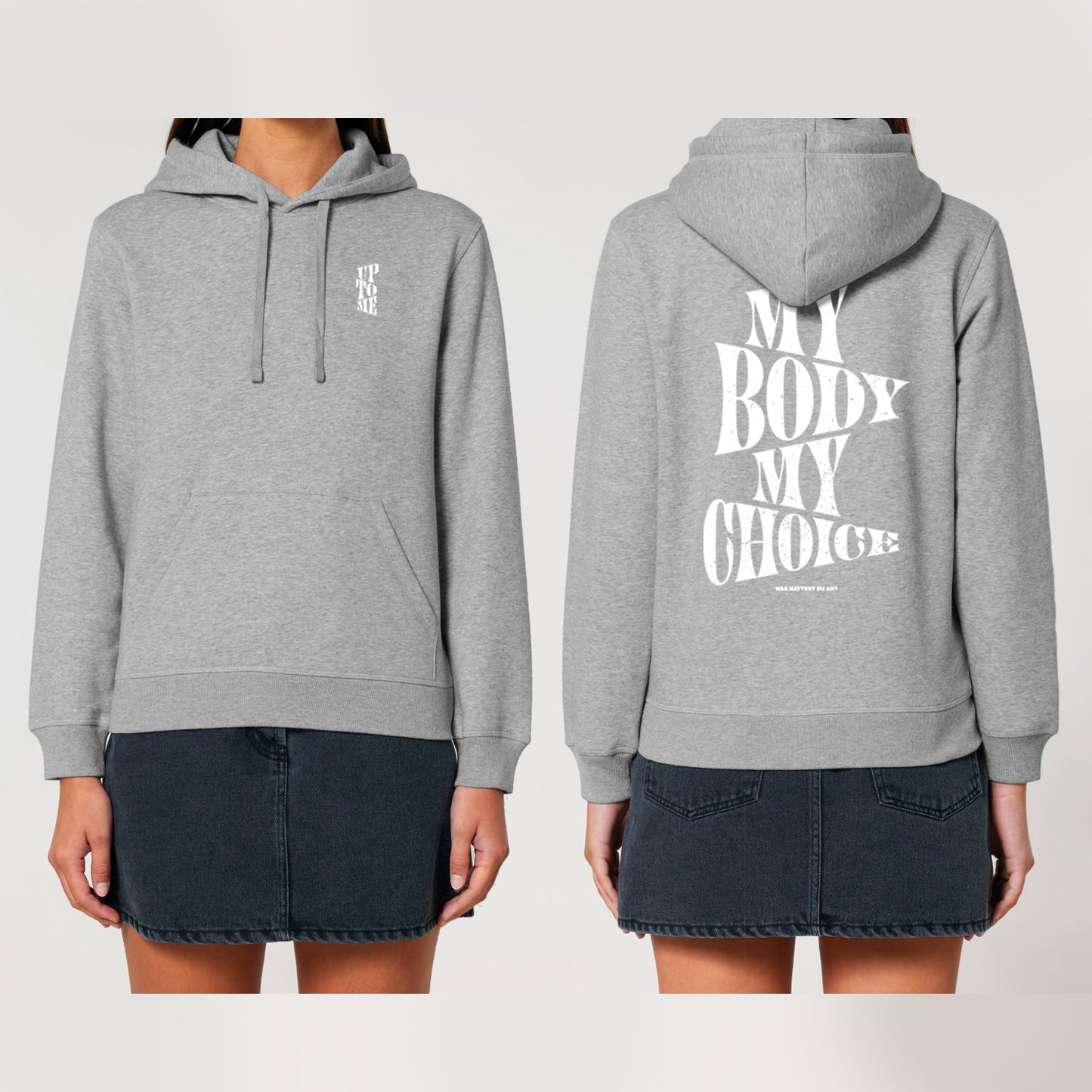 Hoodie "my body my choice"